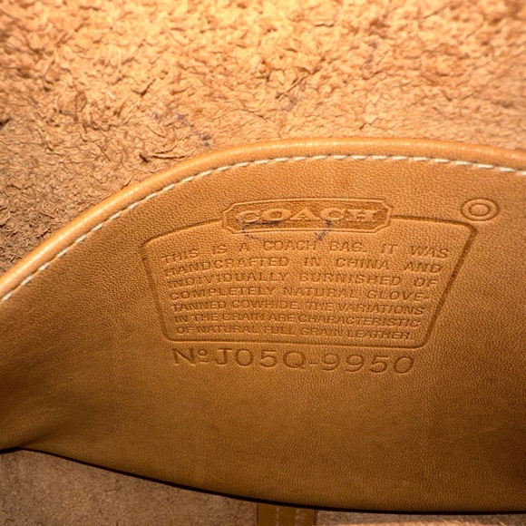 BROWN/ TAN COACH BAG - Picture 8 of 9